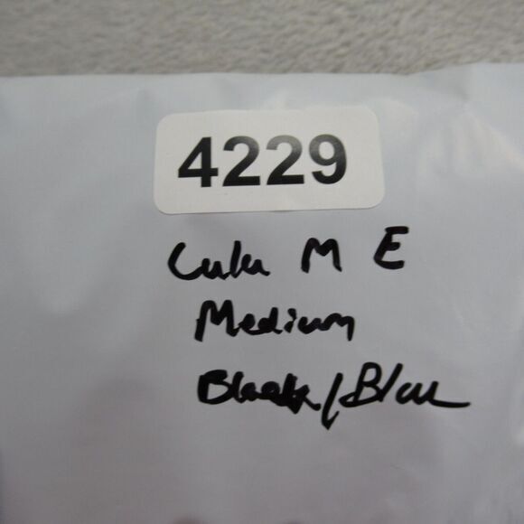 Lululeon Get Sweaty Shirt Womens Medium Blue Black Short Sleeve‎ Get Outside - Picture 11 of 11